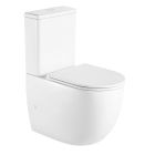 Set cuvette de WC compacte Oltens Hamnes 44501000, abattant de WC Oltens Hamnes 45111000