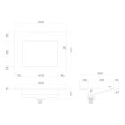 Set armoire Oltens Lun 60032000, lavabo Oltens Stila 40200000