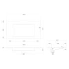 Set armoire Oltens Lun 60028300, lavabo Oltens Stila 40201900