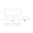 Set lavabo Oltens Stila 40003000, armoire Oltens Lun 60029000