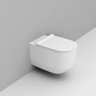 Set cuvette de WC Ceramica Dolomite Alba D502501, abattant de WC Ceramica Dolomite Alba S503301