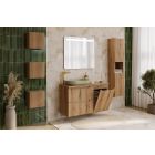 Set armoire Comad Nova Coast Evoke NOVA COAST EVOKE 82-50-40-2S, plan de travail Comad Nova Oak NOVA OAK A 89-50
