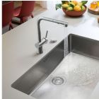 Set évier en granit Franke Kanon 125.0749.677, mitigeur de cuisine Franke Atlas Neo 115.0741.710