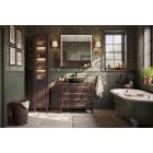 Set armoire Comad Dorothy Ristretto DOROTHY RISTRETTO 82-60-46-2S, lavabo Comad Go GO60/DP-8095, NIAGARA UM 03 BLACK 86001B