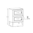 Set armoire Comad Dorothy Ristretto DOROTHY RISTRETTO 84-60-2D, armoire Comad Dorothy Ristretto DOROTHY RISTRETTO 82-60-46-2S, UM-6252SMILE40DP, RISTRETTO 89-60-46 M