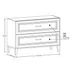 Set armoire Comad Dorothy Ristretto DOROTHY RISTRETTO 82-120-46-2S, armoire Comad Dorothy Ristretto DOROTHY RISTRETTO 80-40-2D, RIVER 1 BLACK MATT UN 40 ( E-6595 ), RISTRETTO 89-120-46 M