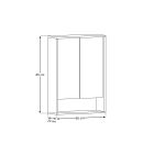 Set armoire Comad Dorothy Ristretto DOROTHY RISTRETTO 84-60-2D, armoire Comad Dorothy Ristretto DOROTHY RISTRETTO 82-60-46-2S, UM-6252SMILE40DP, RISTRETTO 89-60-46 M