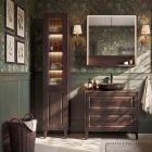 Set armoire Comad Dorothy Ristretto DOROTHY RISTRETTO 82-80-46-2S, lavabo Comad Mona UN-MONA-MB12, RISTRETTO 89-80-46 M