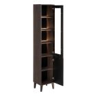Set armoire Comad Dorothy Ristretto DOROTHY RISTRETTO 82-120-46-2S, armoire Comad Dorothy Ristretto DOROTHY RISTRETTO 80-40-2D, RIVER 1 BLACK MATT UN 40 ( E-6595 ), RISTRETTO 89-120-46 M