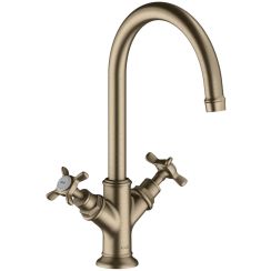 Axor Montreux mitigeur de lavabo sur pied nickel 16506820
