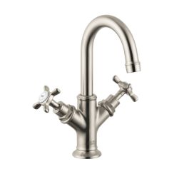 Axor Montreux mitigeur de lavabo sur pied nickel 16505820