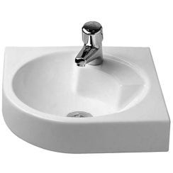 Duravit Architec lavabo 63.5x54 cm d'angle classique blanc 0448450000