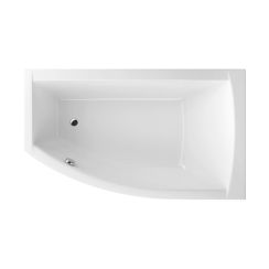 Excellent Magnus baignoire d’angle 150x85.5 cm côté droit blanc WAEX.MGP15WH