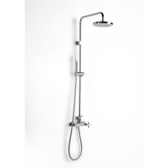 Roca Loft ensemble de douche mural oui chrome A5A9743C00