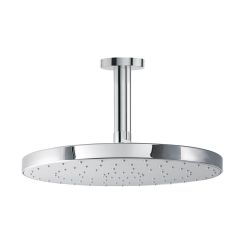 Tres Selection douche à effet de pluie 30x30 cm circulaitre chrome 1.34.331