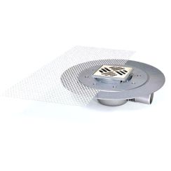 Kessel Superflache drain ponctuel cm acier 42701.91
