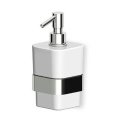 Zucchetti Soft distributeur de savon 350 ml nickel ZAC715.C8