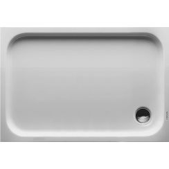 Duravit D-Code receveur de douche rectangulaire 120x80 cm blanc 720113000000001