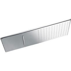 Tres Exclusive douche à effet de pluie 55x28 cm rectangulaire chrome 299.903.01