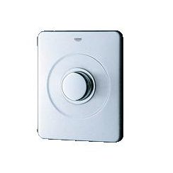 Grohe bouton de chasse d'eau pour WC SuperSteel 43193000