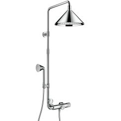 Axor Front ensemble de douche mural avec thermostat chrome 26020000