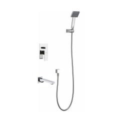 Blue Water Toronto ensemble de douche encastré chrome TOR-ZWP.200C