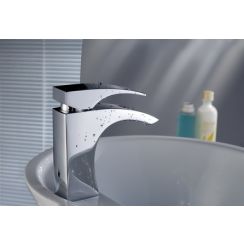 Blue Water Liwia mitigeur de lavabo sur pied chrome LIW-BUN.010C