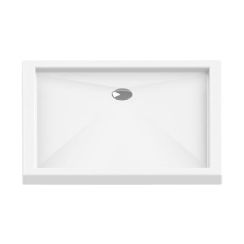 New Trendy Cantare receveur de douche rectangulaire 120x90 cm blanc B-0172