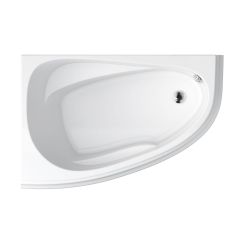 Cersanit Joanna New baignoire d’angle 140x90 cm côté gauche blanc S301-165