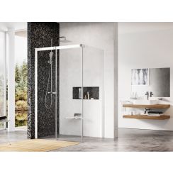 Ravak Matrix cabine de douche 120x90 cm rectangulaire blanc brillant/verre transparent 0WLG7100Z1