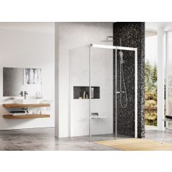 Ravak Matrix cabine de douche 110x80 cm rectangulaire aluminium brillant/verre transparent 0WPD4C00Z1