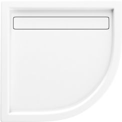 Schedpol Camparo receveur de douche semi-circulaire 90x90 cm blanc 3.084
