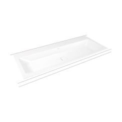 Kaldewei Cono lavabo 120x50 cm rectangulaire encastrée blanc 901806013001