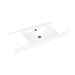 Kaldewei Silenio lavabo 60x46 cm rectangulaire à poser blanc brillant 903906013001