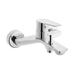 Invena Dokos mitigeur bain-douche murale chrome BW-19-001