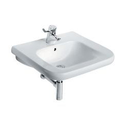 Ideal Standard Contour 21 lavabo 60x54.5 cm rectangulaire classique pour les handicapés blanc S216801