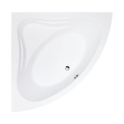 Besco Mia baignoire d’angle 130x130 cm côté gauche blanc #WAM-130-NS
