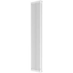 Instal Projekt Tubus 3 radiateur d’intérieur 200.2x38 cm podłączenie inférieur blanc TUB3-200/08D50