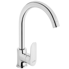 Invena Esla mitigeur de cuisine sur pied chrome BZ-94-001
