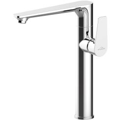 Invena Dokos mitigeur de lavabo sur pied chrome BU-19-WB1