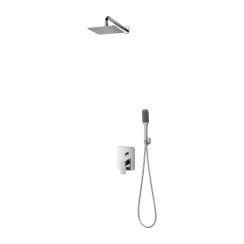 Omnires Apure ensemble de douche encastré oui chrome SYSAP10CR