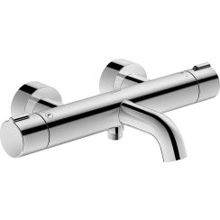 Duravit C.1 mitigeur bain-douche murale avec thermostat chrome C15220000010