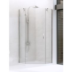 New Trendy New Azura cabine de douche 90x90 cm chrome brillant/verre transparent K-0337