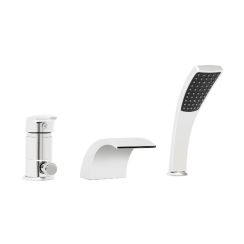 Rea Riven mitigeur bain-douche pour baignoire chrome REA-B0457