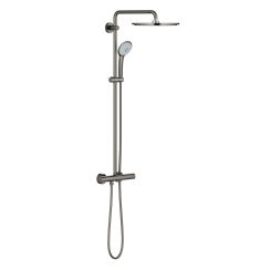 Grohe Euphoria ensemble de douche mural avec thermostat oui Hard Graphite 26075A00
