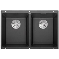 Blanco Subline 350/350-U évier en granit 70.5x40 cm anthracite 523574