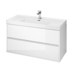 Cersanit Crea armoire 99x45x53 cm sous-lavabo suspendu blanc S924-021