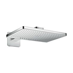 Axor ShowerSolutions douche à effet de pluie 46.6x30 cm rectangulaire chrome 35275000