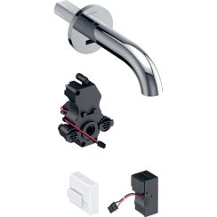 Geberit Piave vanne de lavabo encastrée électronique chrome 116.281.21.1