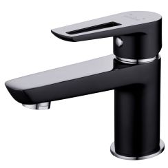Cersanit Mille mitigeur de lavabo sur pied noir S951-048